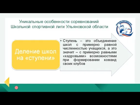 Уникальные особенности соревнований Школьной спортивной лиги Ульяновской области