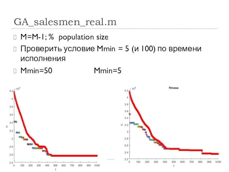 GA_salesmen_real.m M=M-1; % population size Проверить условие Mmin = 5