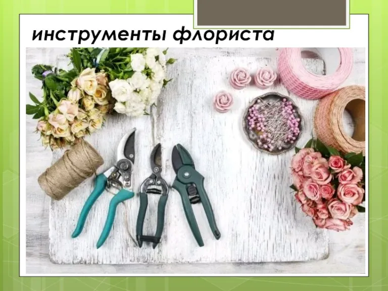 Инструменты флориста