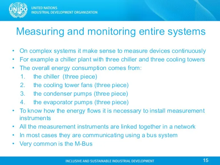 Measuring and monitoring entire systems On complex systems it make