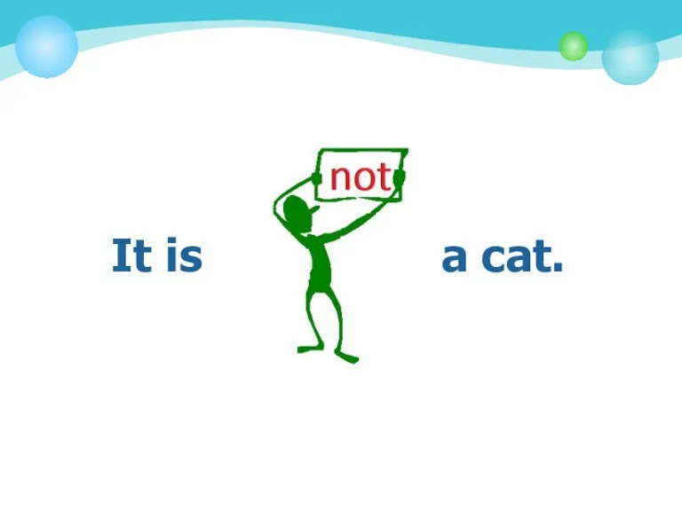 It is a cat.