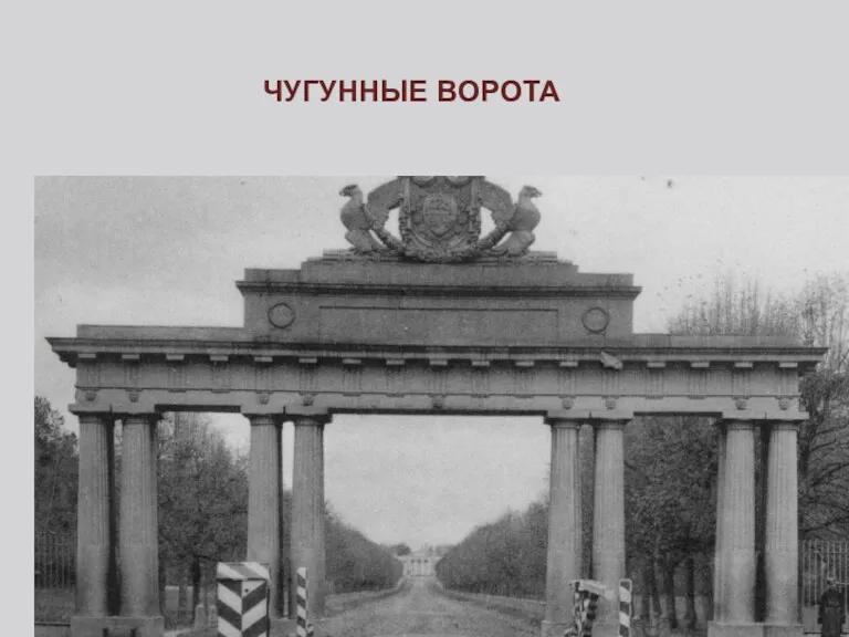 ЧУГУННЫЕ ВОРОТА