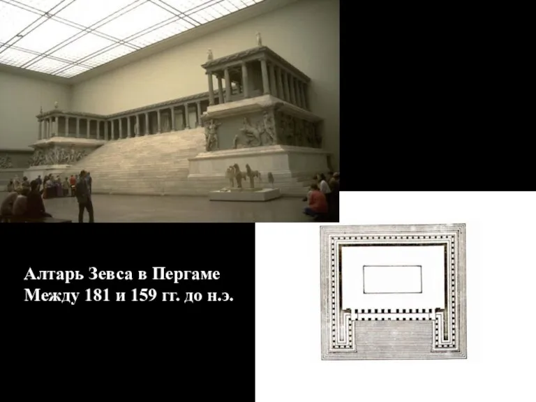 Алтарь Зевса в Пергаме Между 181 и 159 гг. до н.э.