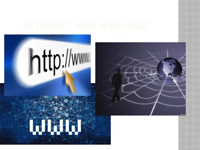 INTERNET AND WEB-PAGE