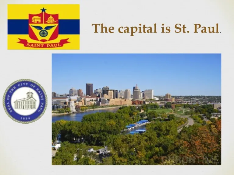 The capital is St. Paul.