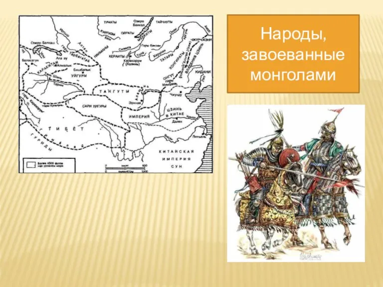 Народы, завоеванные монголами