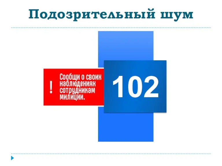 Подозрительный шум 102