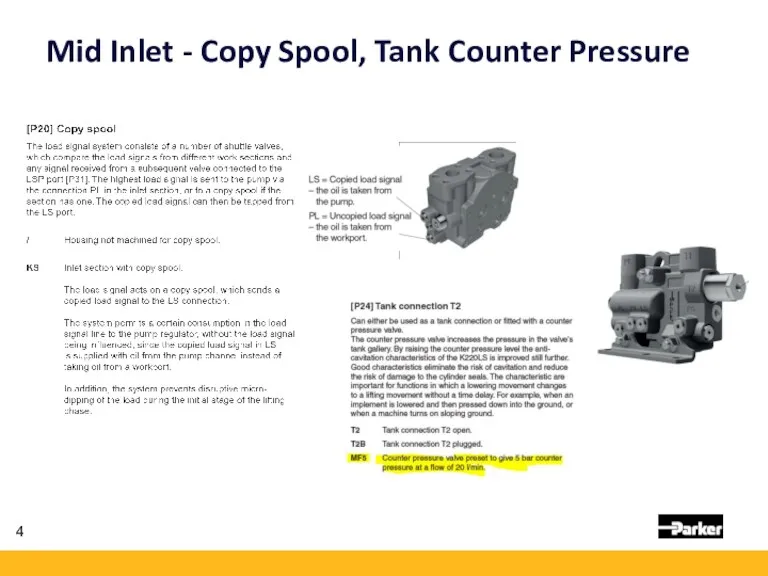 Mid Inlet - Copy Spool, Tank Counter Pressure