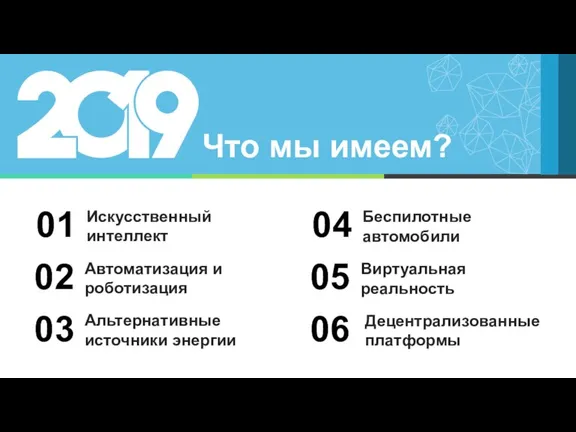 Что мы имеем?