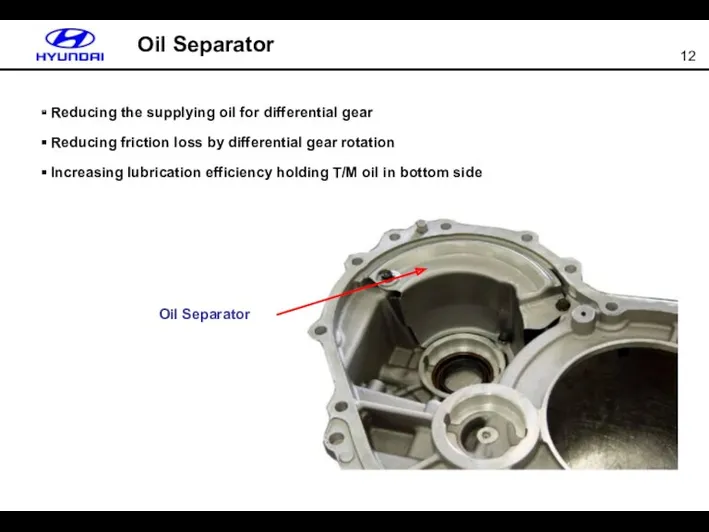 Reducing the supplying oil for differential gear Reducing friction loss