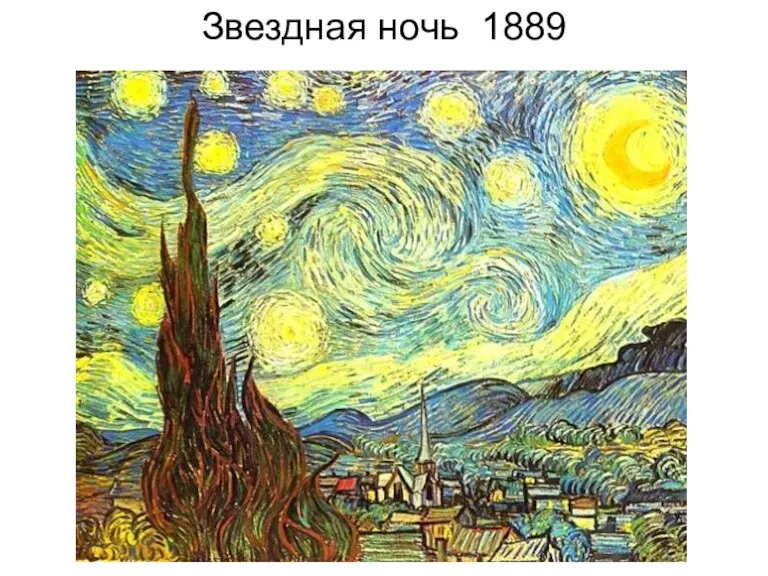 Звездная ночь 1889