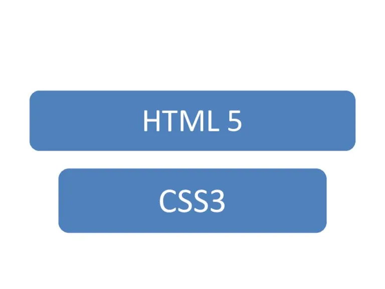 Элементы страницы формата HTML5. CSS3