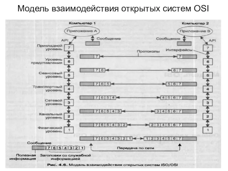 Модель взаимодействия открытых систем OSI