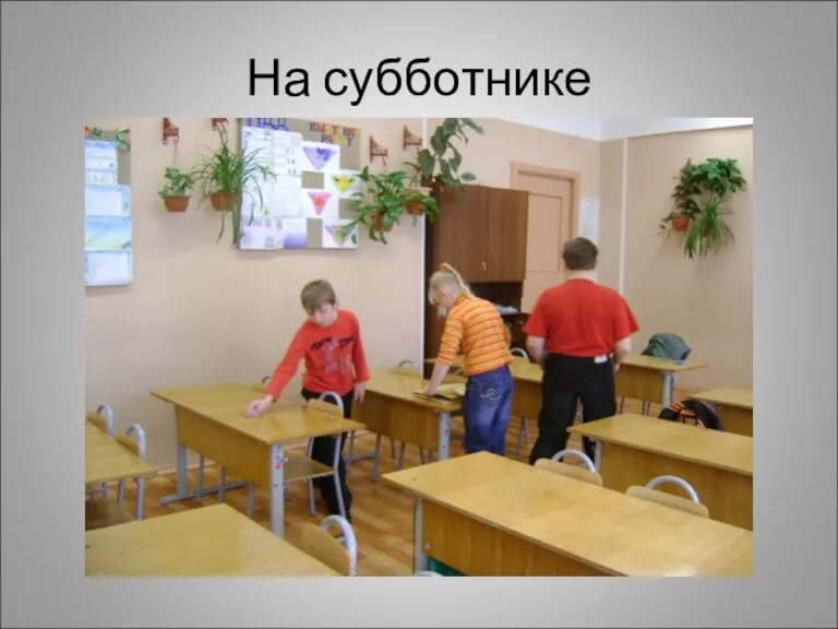 На субботнике