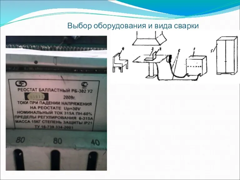 Выбор оборудования и вида сварки ГОУ НПО «ПУ №35»