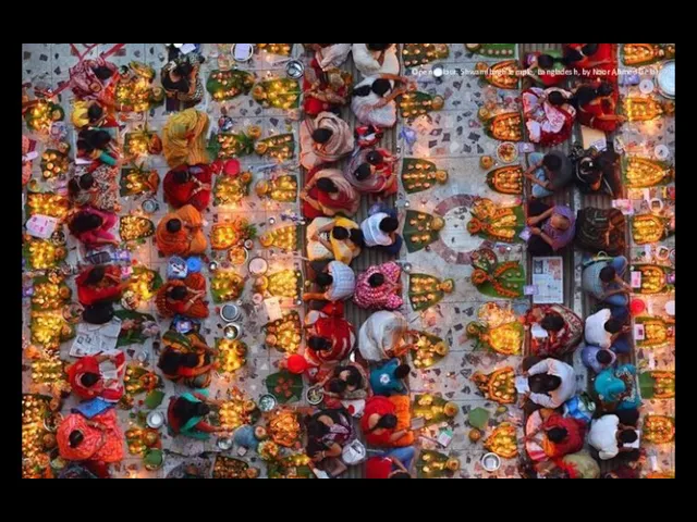 Open colour: Shwamibagh temple, Bangladesh, by Noor Ahmed Gelal