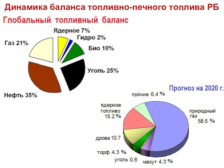 Динамика баланса топливно-печного топлива РБ