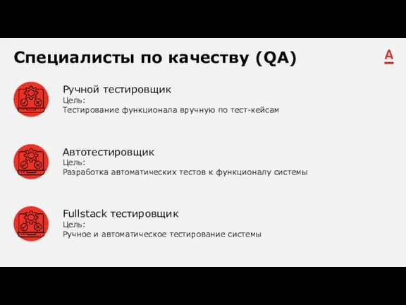 Специалисты по качеству (QA) Ручной тестировщик Цель: Тестирование функционала вручную