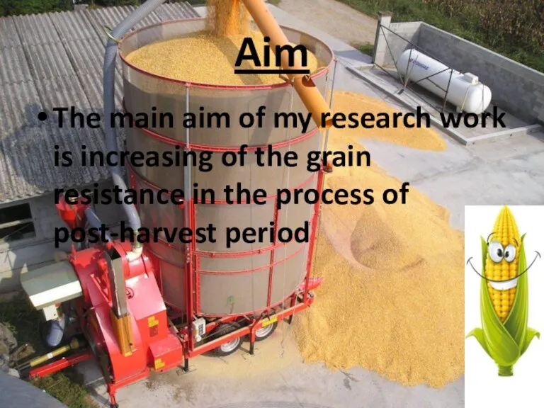 Aim The main aim of my research work is increasing