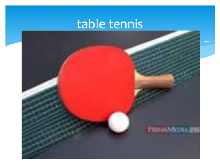 table tennis