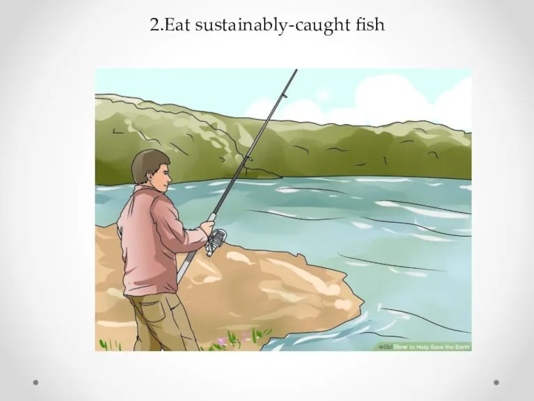 2.Eat sustainably-caught fish