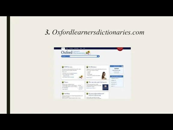 3. Oxfordlearnersdictionaries.com