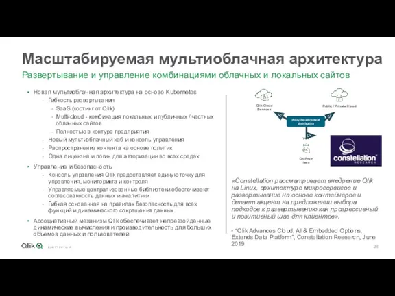 Масштабируемая мультиоблачная архитектура Развертывание и управление комбинациями облачных и локальных