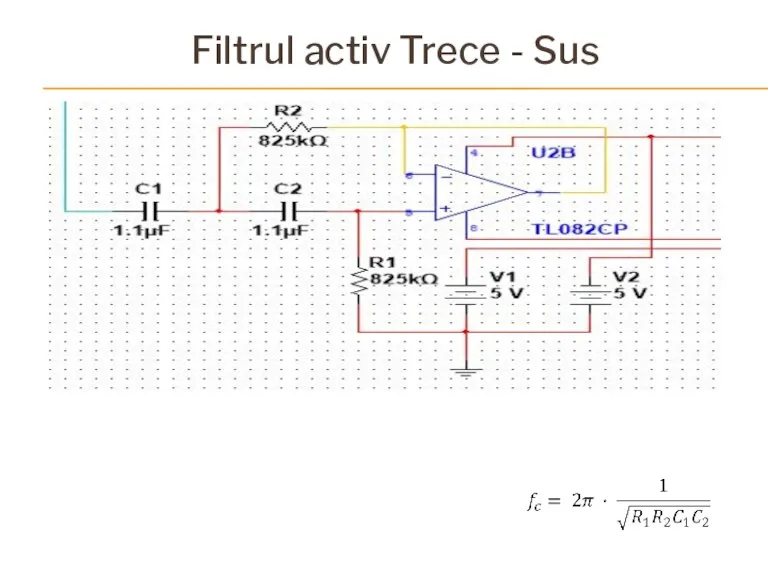 Filtrul activ Trece - Sus