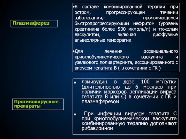 ламивудин в дозе 100 мг/сутки (длительностью до 6 месяцев при