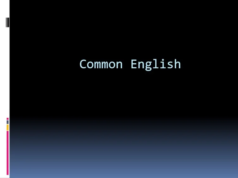 Common English