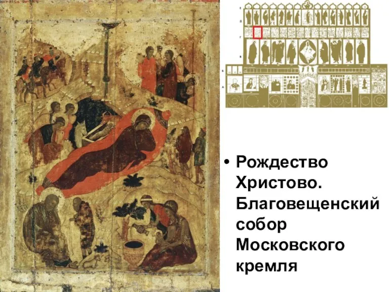 Рождество Христово. Благовещенский собор Московского кремля