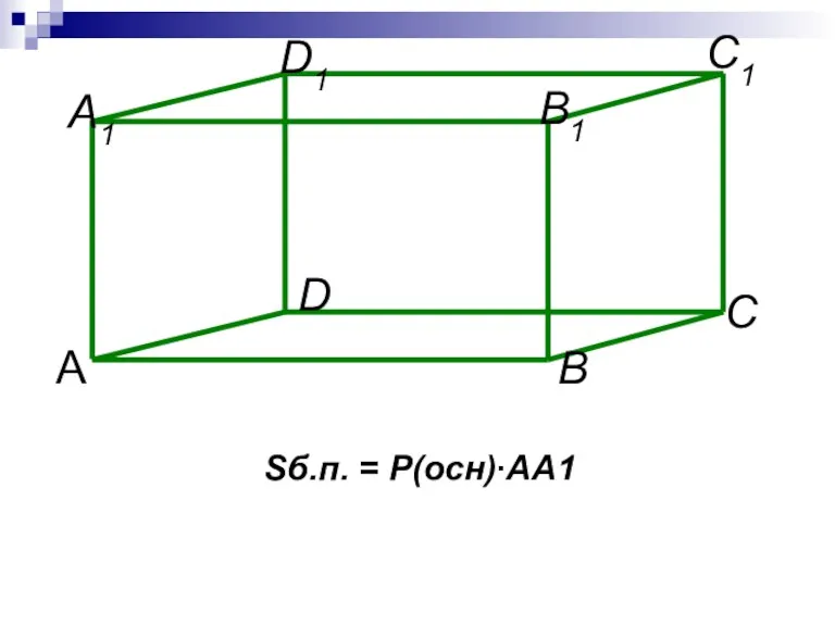 Sб.п. = Р(осн)∙АА1