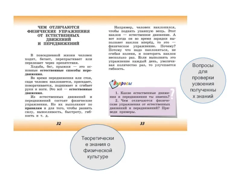 Теоретические знания о физической культуре Вопросы для проверки усвоения полученных знаний