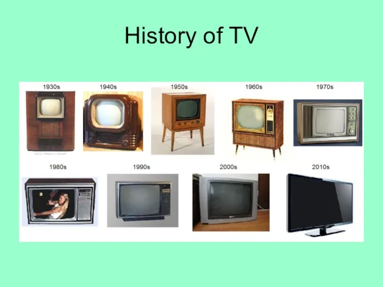 History of TV