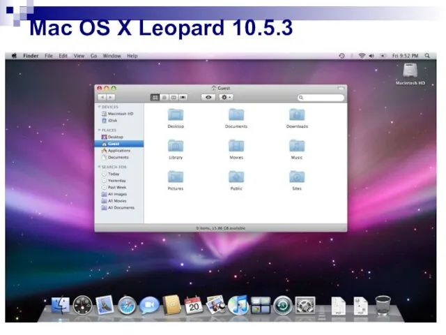 Mac OS X Leopard 10.5.3