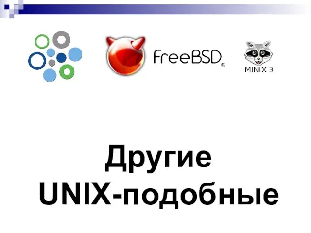 Другие UNIX-подобные