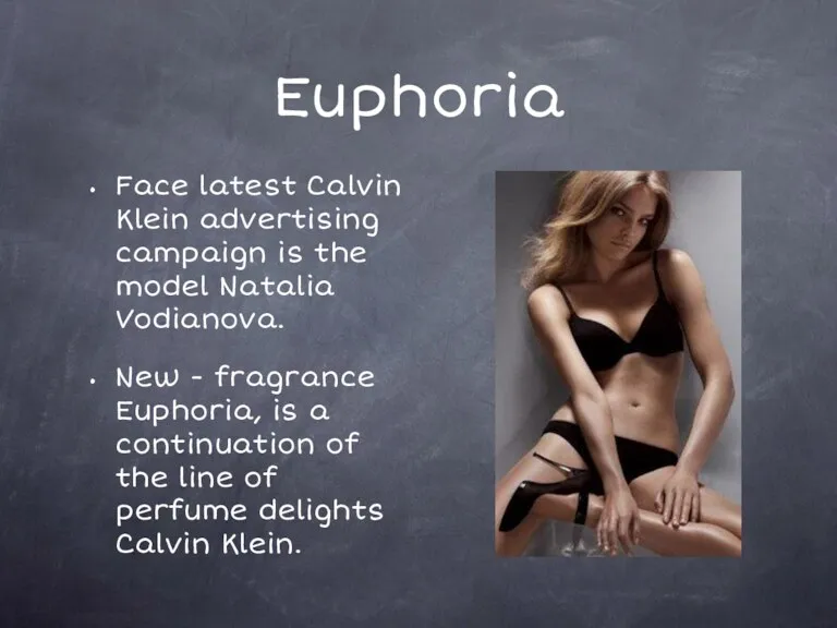 Euphoria Face latest Calvin Klein advertising campaign is the model