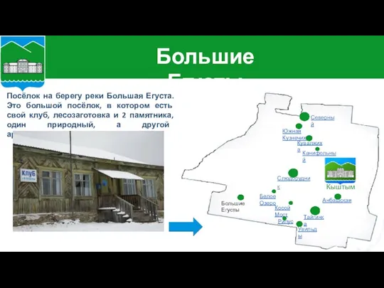 Анбашская Тайгинка Увильды Рипус Большие Егусты Косой Мост Белое Озеро