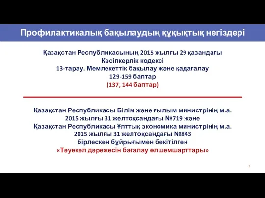 Қазақстан Республикасының 2015 жылғы 29 қазандағы Кәсіпкерлік кодексі 13-тарау. Мемлекеттік