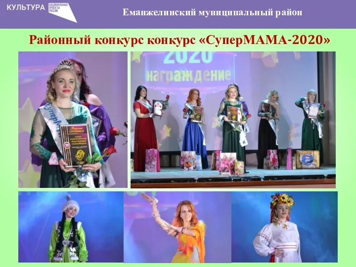 Еманжелинский муниципальный район Районный конкурс конкурс «СуперМАМА-2020»
