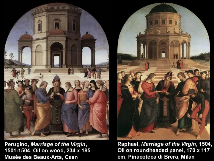 Perugino, Marriage of the Virgin, 1501-1504, Oil on wood, 234