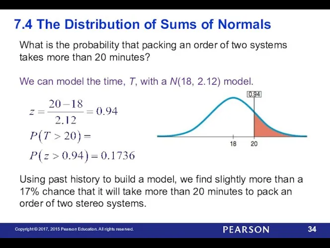 What is the probability that packing an order of two systems takes more