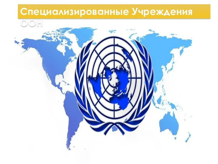 Специализированные Учреждения ООН