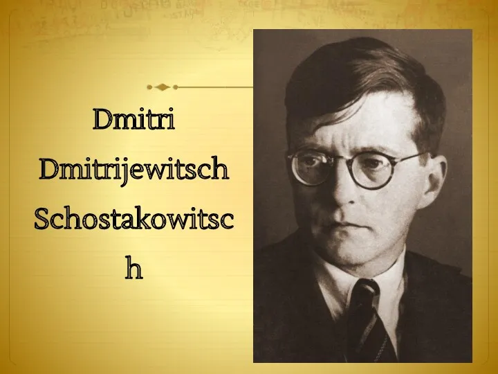 Dmitri Dmitrijewitsch Schostakowitsch