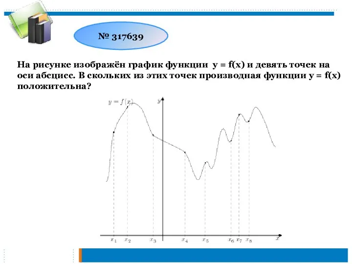 № 317639 На рисунке изображён график функции у = f(x)