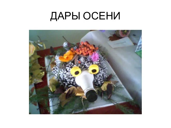 ДАРЫ ОСЕНИ