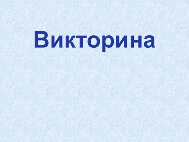 Викторина