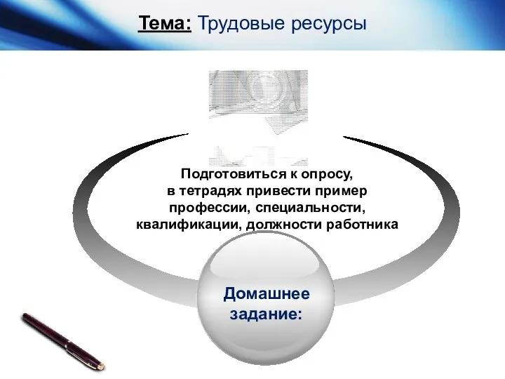 Подготовиться к опросу, в тетрадях привести пример профессии, специальности, квалификации,