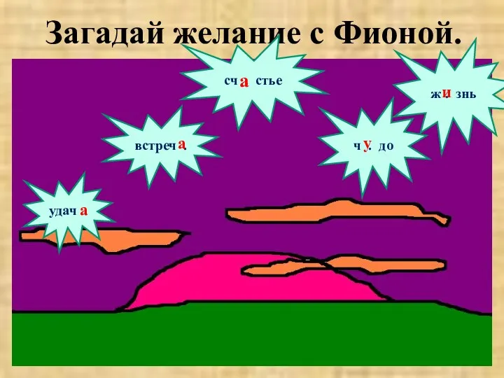 Загадай желание с Фионой. ч . до сч . стье