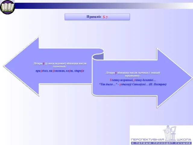 Правапіс ў, у